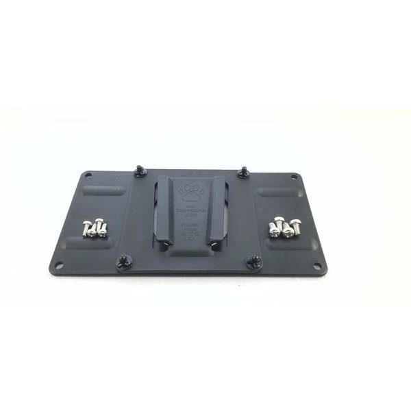 PAW International 200 x 100mm Adapter Polymer TV Bracket Assembly | Incl. TV Screws | use with PAW Polymer Wall Mounts (not Included) | Max TV Weight: 30#