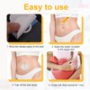 30pcs Castor Oil Pack Wrap, Anti Leakage Organic Patches Self Adhesive Castor Oil Belly Button Pad Sticker Cover for Shoulders Navel Joints Ideal Gift for Home Travel