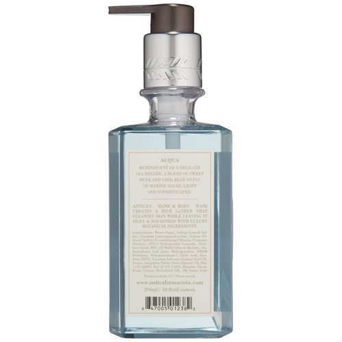 Antica Farmacista Acqua Hand and Body Wash, 10 Fl Oz