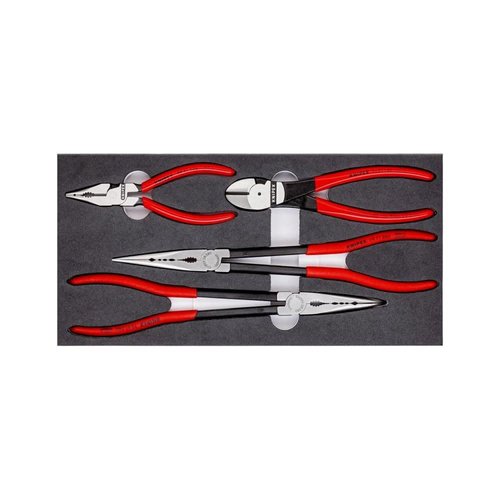 KNIPEX - 00 20 01 V16 Tools - 4 Piece Automotive Pliers Set in Foam Tray (002001V16)