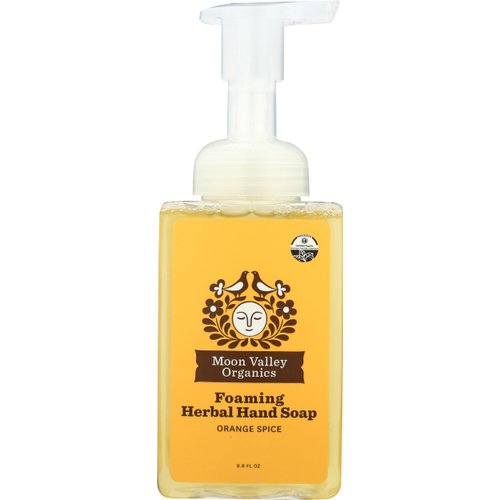 MOON VALLEY ORGANICS Orange Spice Liquid Hand Soap, 8.8 FZ