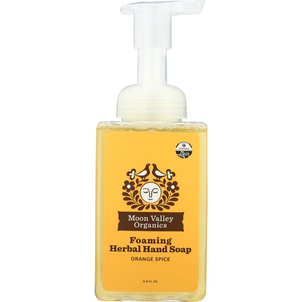 MOON VALLEY ORGANICS Orange Spice Liquid Hand Soap, 8.8 FZ