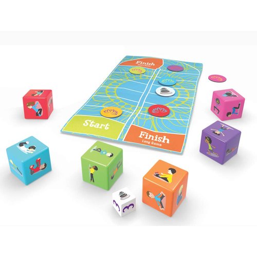 ThinkFun Yoga Dice Game for Boys and Girls Ages 6 and Up - Learn Yoga With a Game