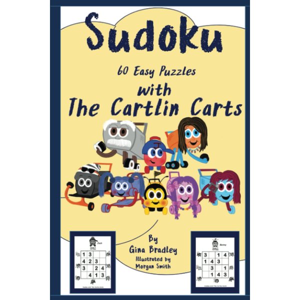 Sudoku with The Cartlin Carts: 60 Easy Puzzles