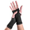 ABYON Wrist Compression Sleeves (Pair) for Carpal Tunnel and Pain Relief Treatment,Wrist Support for Women and Men.Breathable and Sweat-Absorbing carpal tunnel wrist brace (Black, Small)