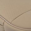 EDEALYN Ultra-Luxury PU Leather Car Seat Protection Cover Car Seat Cover for Most Four-Door Sedan&SUV,Single Seat Cover Without Backrest 1PCS (W 20.8× D 21× T 0.2inch) (3D-Beige)