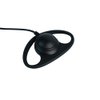 Klykon Xpr 6550 Earpiece,D Shape Surveillance Ear Piece Headset with Ptt Mic XPR7550 XPR6350 XPR7350 7550e 7580e Walkie Talkie