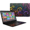 MightySkins Skin Compatible with HP 17t Laptop 17.3" (2017) - Color Swirls | Protective, Durable, and Unique Vinyl Decal wrap Cover | Easy to Apply, Remove, and Change Styles | Made in The USA