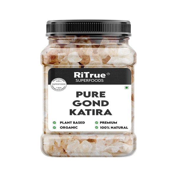 EXPORT STORE Gond Katira Pure Organic Edible Gum 300 Gm tragacanth Crystals Natural badam Pisin Almond Gum