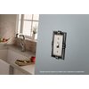 Franklin Brass 64462 Pineapple Single Duplex Outlet Wall Plate/Switch Plate/Cover, Brushed Satin Pewter