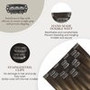 EYEFULL STELL Balayage Clip in Hair Extensions Real Human Hair 14 inch 120G 7PCS Remy Straight Natural Thick Clip on Hair Extensions Ombre Chocolate Brown to Caramel Blonde Clip ins Hair Extensions