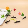 Framendino, 30 Pack Bean Sprout Hair Clip Funny Hairpins Flower Plant Hair Clips Little Grass Barrette Headwear for Women Girls Home Party Hair Accessories (Style A)