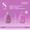 Alfaparf Milano Semi di Lino Moisture Nutritive Shampoo and Conditioner Set for Dry Hair - Sulfate Free Moisturizing Shampoo and Conditioner - Safe on Color Treated Hair - Adds Shine and Softness