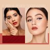 Layhou 12 Colors Matte Lipstick Long-lasting Lip Liner Pen Set Waterproof Non-stick Lip Liner Pencil 1.2g*12 Easy to Apply
