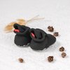 Babelvit Newborn Baby Boy Girl Soft Fleece Booties Stay On Infant Bedroom Slippers Socks Shoe Non Skid Gripper Toddler First Walkers Winter Ankle Crib Shoes