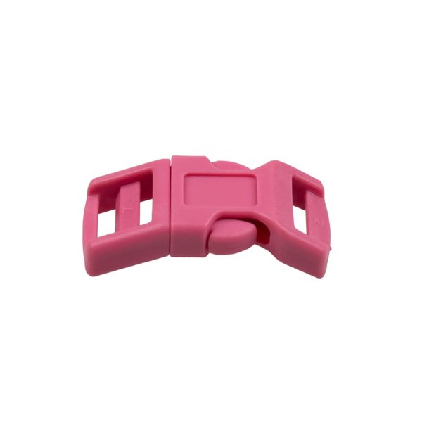 Paracord Planet 1/2 Inch Contoured Side Release Buckles in – Choose from 5, 10, and 20 Pack Sizes (Pink, 5 Pack)