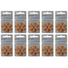Powerone Size 13 Hg 0% (Mercury Free) Zinc Air Hearing Aid Batteries
