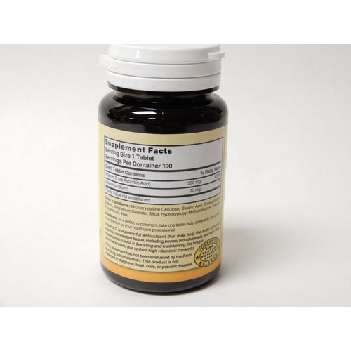 Nature's Blend Vitamin C with Rose Hips 500 mg 100 Tablets