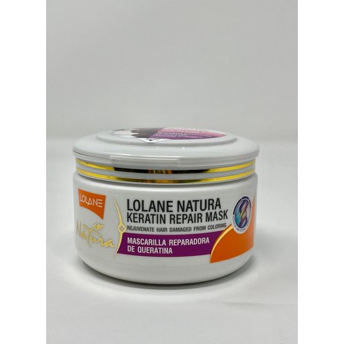 Lolane Natura Keratin Repair Mark for Damaged Hair from Heat and Blow Dry Size 200g...