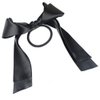 3pcs(Pink+Black+Red) Fashion Satin Ribbon Bow Hair Band Rope Ponytail Holder Best for Women Girls