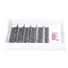 FADLASH Lash Clusters Extensions Individual Lashes Natural Soft 120pcs 10D C Cur Natural Long Black Faux Mink Volume Lash Extensions Reusable Artificial Eyelashes (10D-0.07-C, 8-15mm)