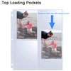 30 Pack 3.5x5" Photo Album Refill Pages for 3 Ring Binder,Ultra-Clear Photo Sleeves Holding 240 Pictures, Double-Sided 4 Pocket Photo Pages,Top Loading Photo Sheet Protector for Photos and Postcards