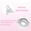 YIYEE Nipple Shields for Nursing Newborn 2 Count, Upgraded for Protecting Inverted & Sore Nipples, Assisting Latch Difficulties, Great for Breastfeeding Mothers, Carrying Case Included