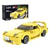 CaDA Initial D Mazda RX7-FD Toy Car Building Sets, Officially Authorized Collectible Model Car Toy Building Blocks, Building Toys Speed Racing Car Gift for Car Fans and Kids Age 8+