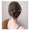 6 Pack Acetate Hair Sticks Leopard Printed Hair Chopsticks Tortoise Shell Hairpin Chopsticks Hair Clip Styling Pin Accessories Set for Women