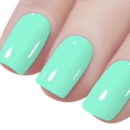 Vishine Gelpolish Gel Nail Polish Lacquer Shiny Color Soak Off UV LED Professional Manicure Turquoise(1594)