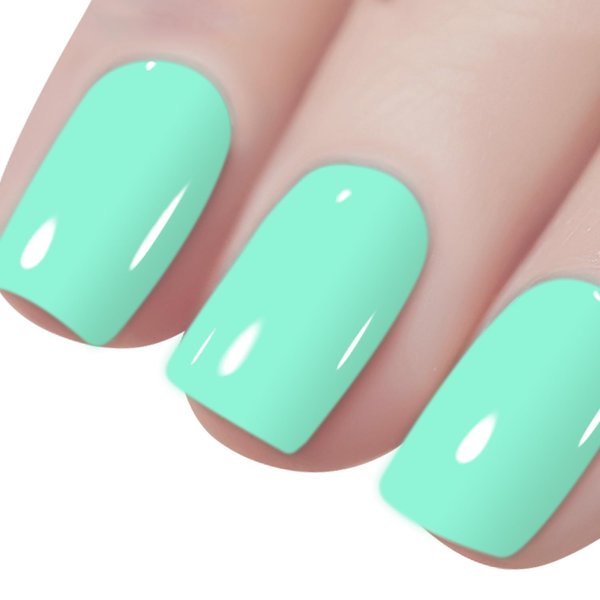 Vishine Gelpolish Gel Nail Polish Lacquer Shiny Color Soak Off UV LED Professional Manicure Turquoise(1594)