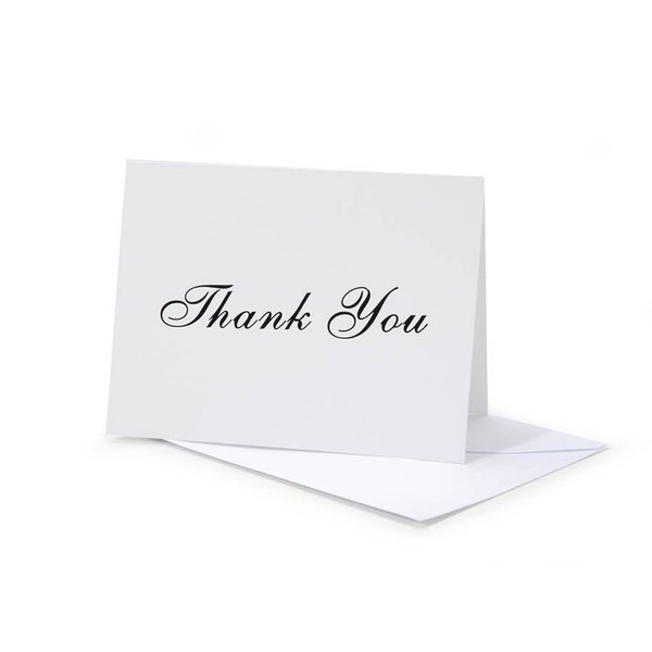 Darice VL5876 Designer Thank You Card with Envelope