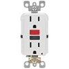 Leviton 15 Amp 125-Volt Self-Test Tamper Resistant GFCI Outlet, White (4-Pack)