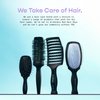 Gimme Beauty - Thick Hair Brush - Damage-Free Detangling Hair Brush with Anti-Static & Heat Resistant Nylon Bristles - Paddle Brush for Curly + Thick Hair
