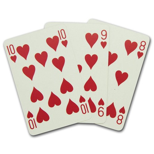 I May Be Left-Handed but I'm Always Right Playing Cards with 4 Indices, 2 Decks