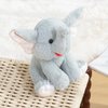 ZGXIONG Elephant Stuffed Animal Grey Stuffed Elephant Plush Toys Cute Plush Elephant Toy Elephant Gifts for Women Elephants Stuffed Animals for Kids Girls for Mother's Day Birthday Gifts 9 Inch