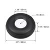 uxcell Tire and Wheel Sets for RC Airplane,PU Sponge Tire with Plastic Hub,3.5" 2pcs