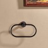 BigBig Home Bronze Towel Ring, Bathroom Towel Holder, Bath Oil Rubbed Hand Towel Rack Hanger Wall Mounted Farmhouse