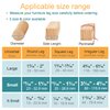 16pcs Chair Leg Floor Protectors,Bar stools Leg Protectors Caps,Dining Room Table Chair Leg Protectors for Hardwood Floors,Chair Leg Covers Silicone Felt Furniture Pads (Small fit: 0.9'' - 1.29'')