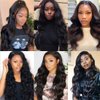 UNICE Malaysian Body Wave Human Hair Weave 3 Bundles 100% Unprocessed Virgin Human Hair Weave Sew In Human Hair Extensions Natural Color 16 18 20 inch