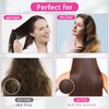Elesunory 30 Pack Bulk Hair Brushes, Disposable Anti Static Detangling Hair Brush, Hair Brush Bulk for Hotel Nursing Home Homeless, Black, 7 x 0.78 Inch
