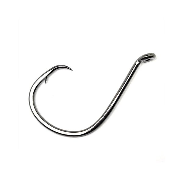 Gamakatsu 221416 Octopus Circle Hook Zero Offset 6per pk/Blk/Size 6/0#221416
