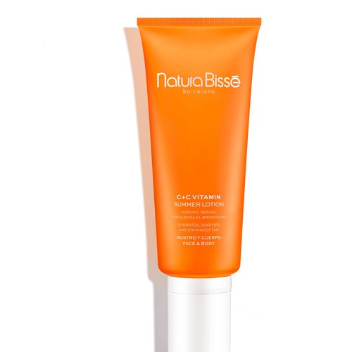Natura Bissé C+C Vitamin Summer Lotion | Vitamin C Color Enhancing Body Lotion | Hydrates, Soothes & Enhances Sun Tan | For normal & dry skin, 7 Oz