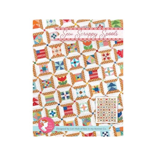 It's Sew Emma Sew Scrappy Spools Quilt Pattern, Multi