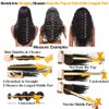 QTHAIR 14a Brazilian Loose Deep Wave Human Hair Wigs Bundles for All Women 10" 12" 14" Loose Deep Wave Human Hair Bundles Virgin Hair Extensions Loose Deep Curly Hair