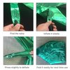 6 Pcs Green Star Foil Balloons One-Piece 14-Pointed Star Balloons 4D Starburst Cone Mylar Balloons 22inch Christmas Birthday Wedding Wedding Anniversary Party Supplies(Green)