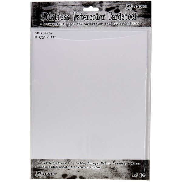 Ranger TH Cardstk THoltz Distress Watercolor Cardstock