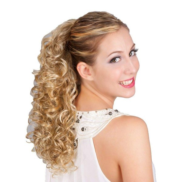 Designer Hair Synthetic Jaw Clip/Drawstring Ponytail - SHOW ME (ORION)