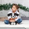 Niceween Stuffed Animals Border Collie Plush Toy 9.4-Inch Dog Stuffed Animal Soft and Cuddly for Boys and Girls Plush Toys, Black/White