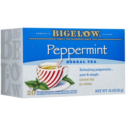 Bigelow Peppermint Tea Bags - 20 ct